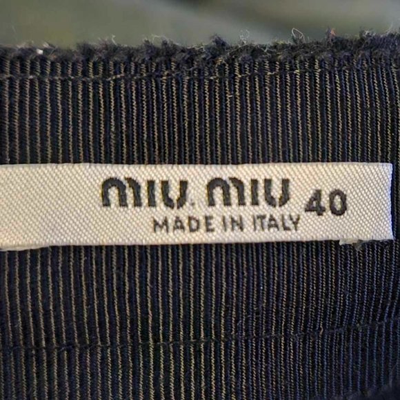 MIU MIU Vintage Knee-Length Skirt - Picture 4 of 5